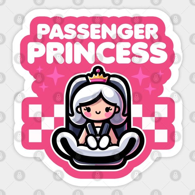 Passenger Princess Sticker by DetourShirts